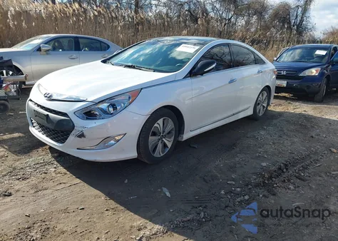 2015 Hyundai Sonata Hybrid Limited z USA, uszkodzony, nr VIN KMHEC4A41FA119972